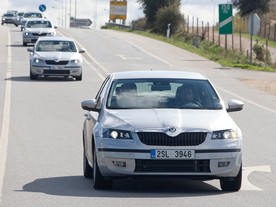 Maskované prototypy Škoda Octavia