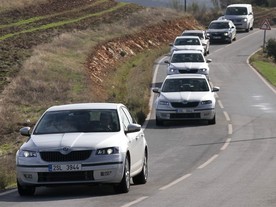 Maskované prototypy Škoda Octavia