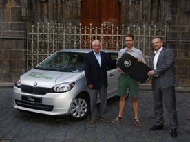 Gerhard Plattner, Paul-Janosch Ersing a šéf vývoje Škoda Auto Martin Hrdlička