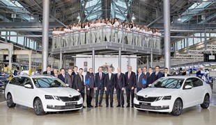 Škoda Octavia 2017 - zahájení výroby