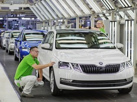 Škoda Octavia 2017 - zahájení výroby