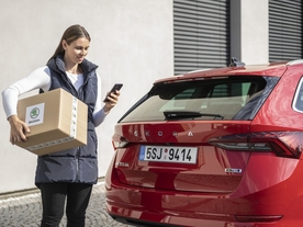 Škoda  - služba Přístup do vozu 