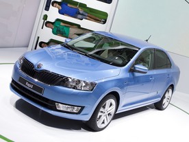 Škoda Rapid na autosalonu v Paříži