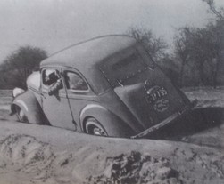 Manželé Elstnerovi se Škodou Popular v Argentině