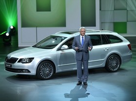 Winfried Vahland představuje Škodu Superb Combi