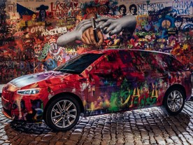 Škoda Scala Courage street art