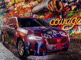 Škoda Scala Courage street art