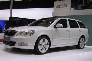 Škoda Octavia Combi Green E Line v čínské premiéře