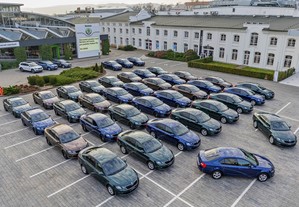 Vozidla Škoda Octavia pro Policii ČR od Volkswagen Financial Services 
