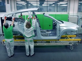 Škoda Sunroq - kabriolet vytvořený z modelu Karoq