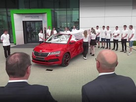 Představení vozu Sunroq před Škoda Akademií