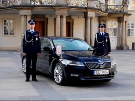 Škoda Superb III pro presidenta ČR Miloše Zemana 