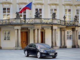 Škoda Superb III pro presidenta ČR Miloše Zemana 