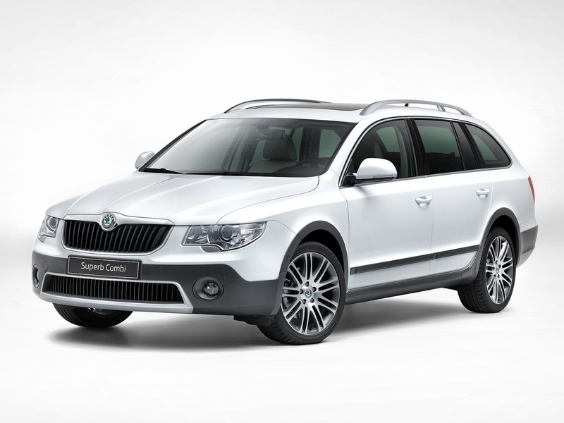 Škoda Superb Combi v outdoorovém stylu