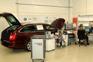 Diagnostika simulovaných závad D-FIT