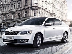 Škoda Octavia 3. generace v podobě pro Čínu