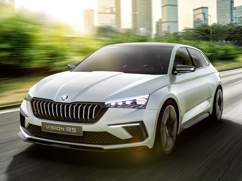 Škoda Vision RS s podobou Rapidu