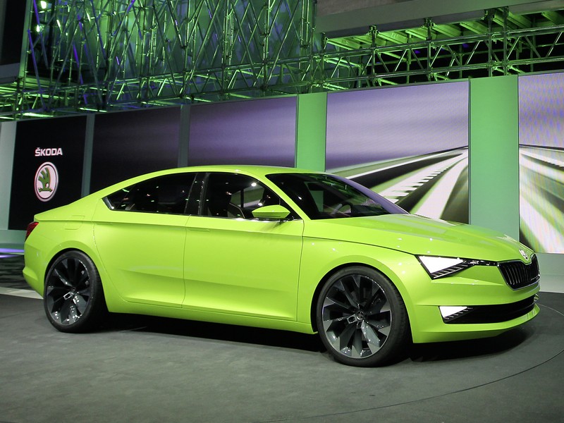 Světová premiéra designové studie Škoda VisionC v Ženevě