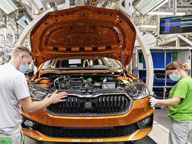 Škoda výroba 2021 - Škoda Fabia