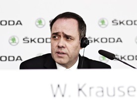 Člen představenstva společnosti Škoda za oblast financí Winfried Krause