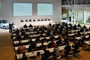 Výroční tisková konference Škoda Auto