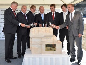 V Česaně byl položen základní kámen nového centra pro vývoj motorů ve Škoda Auto