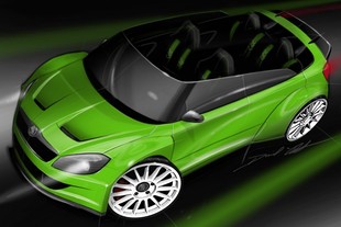 Škoda Fabia RS 2000 - sketch