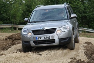 Škoda Yeti - první testy Lublaň
