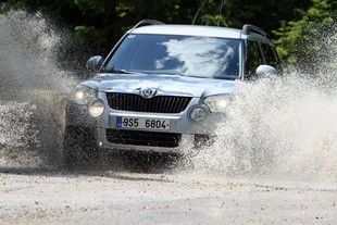 Škoda Yeti - první testy Lublaň