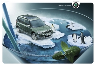 Škoda Yeti on the Rocks