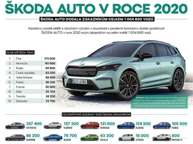 Škoda Auto v roce 2020