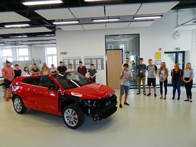 Žáci sami se zaujetím prezentují svou práci