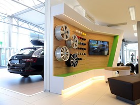 Nová podoba prodejen Škoda Auto