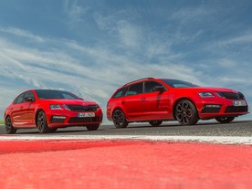 Škoda Octavia RS 245 a Octavia Combi RS 245