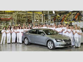 Nová Škoda Superb - zahájení výroby