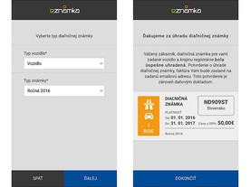 Slovensko - eDZ - aplikace