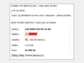 Zdroj: http://www.bazos.cz/