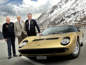 Otcové Miury: Paolo Stanzani, Marcello Gandini a Gian Paolo Dallara   