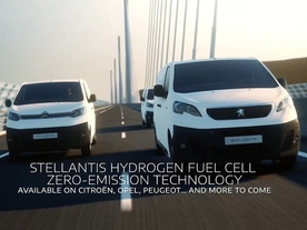 Stellantis - užitková vozidla s palivovými články na vodík