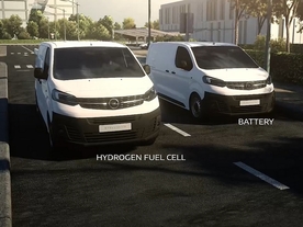 Stellantis - užitková vozidla s palivovými články na vodík a s akumulátory