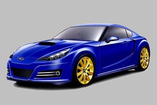 Prevděpodobná podoba Subaru Rear-Wheel Drive Sports Car