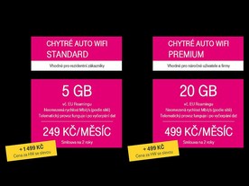 T-Mobile  Chytré auto s WiFi - Nabídka