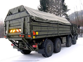 Tatra Force 8x8 Pram Carrier Lifting platform