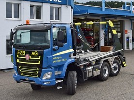 Tatra Phoenix Euro6 6x6 se zkráceným rozvorem a řiditelnou zadní nápravou