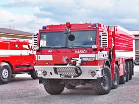 Tatra CV40 hasiči