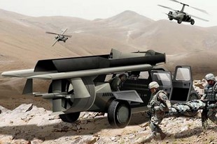 Transformer Flying Military Car Concept TX 1