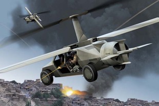 Transformer Flying Military Car Concept TX 1