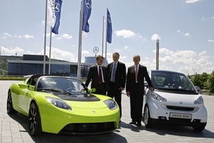 Tesla má smlouvu o dodávkách pro  Smart ED