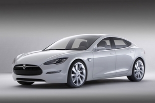 Tesla S sedan