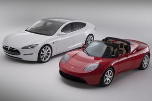 Tesla Model S a Roadster